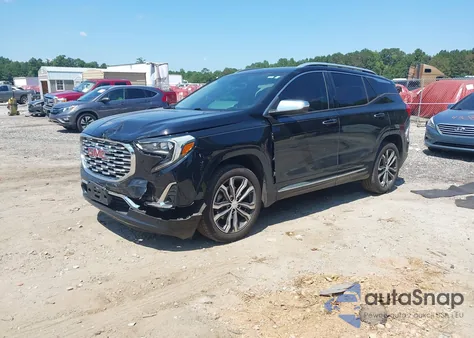 2018 GMC Terrain Denali z USA, uszkodzony, nr VIN 3GKALXEX2JL160254